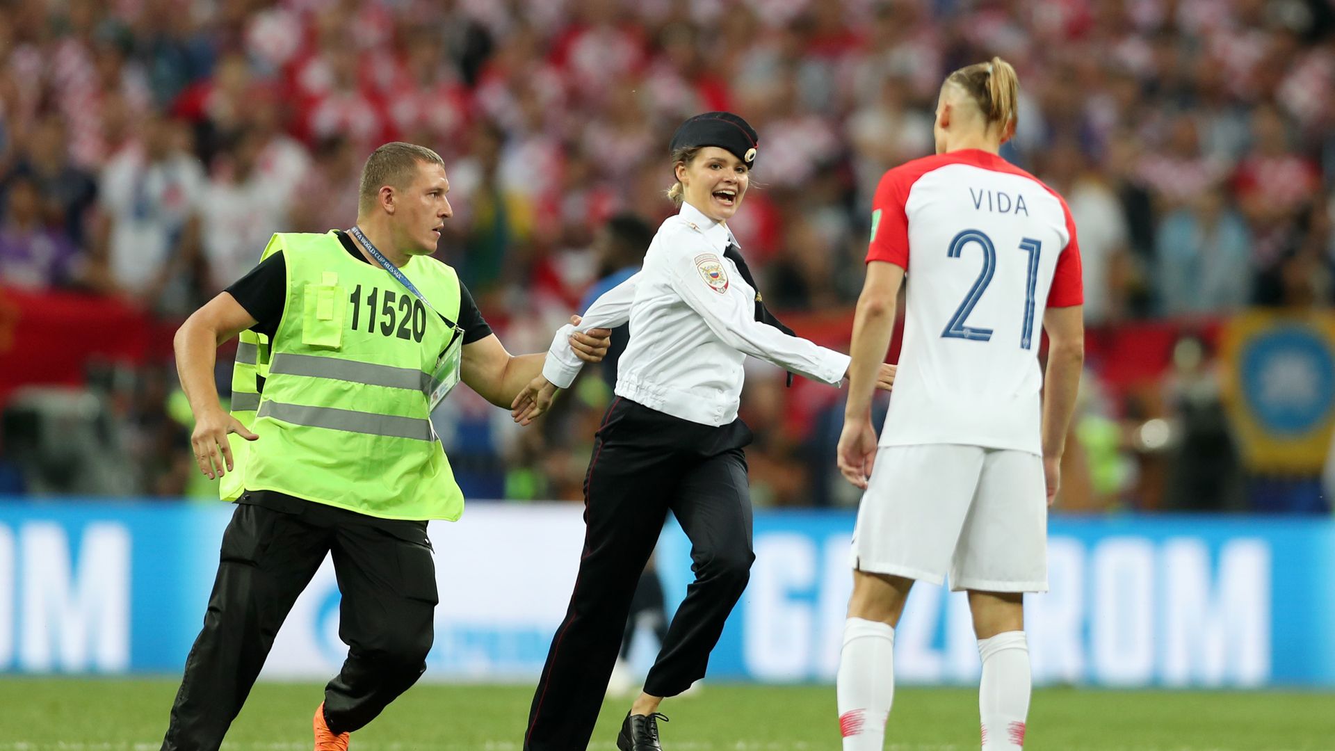 Jail Break World Cup Final Pitch Invaders Freed Daily Advent Nigeria