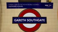 Southgate Underground station has been temporarily renamed. Pic: TFL