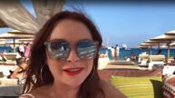 Lindsay Lohan tells fans: &#39;Pack your bags MTV, we&#39;re going to Mykonos&#39;