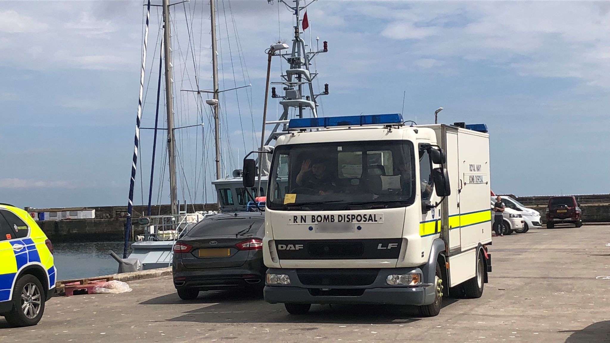 Two 'drug smugglers' arrested as yacht seized off Cornwall coast UK