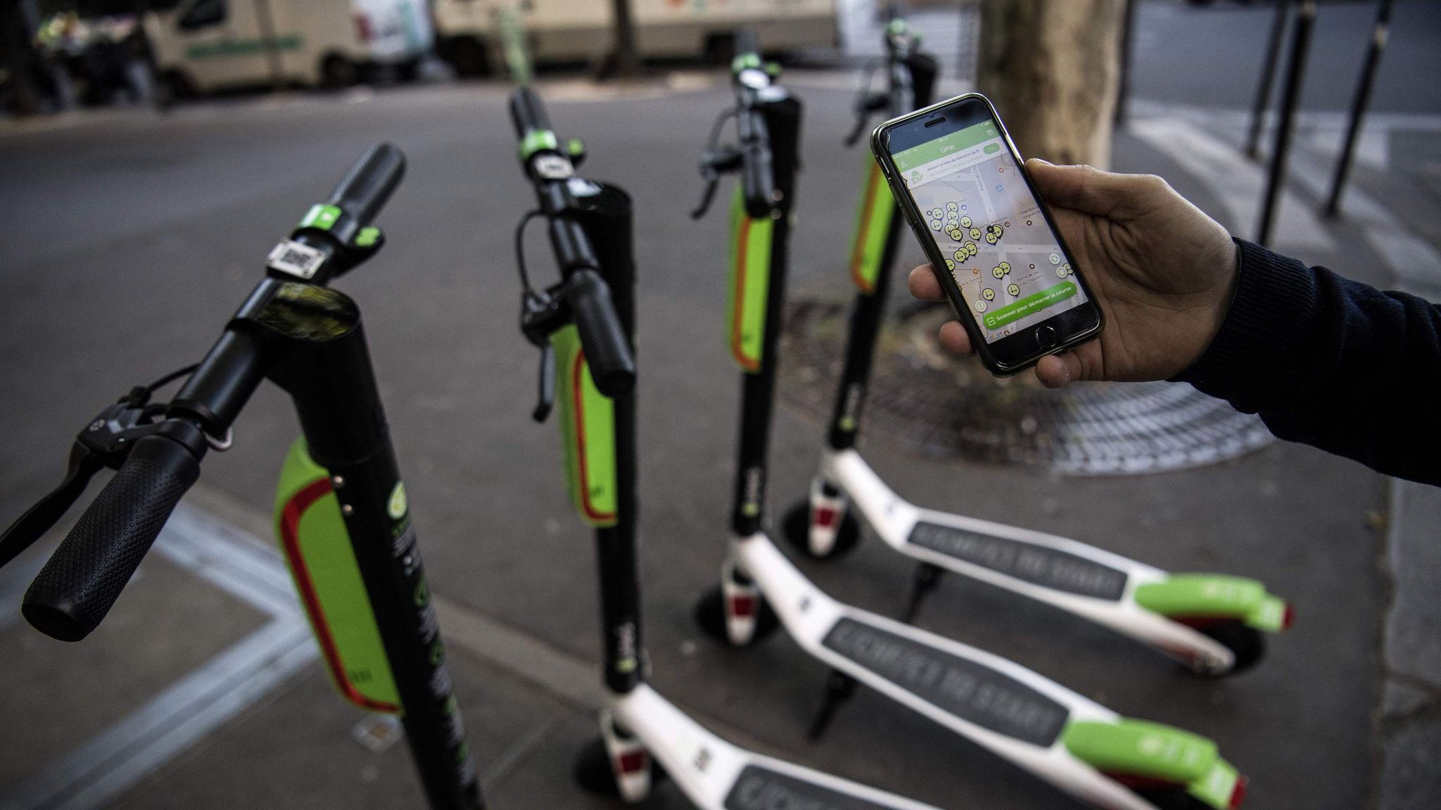 uber lime scooter