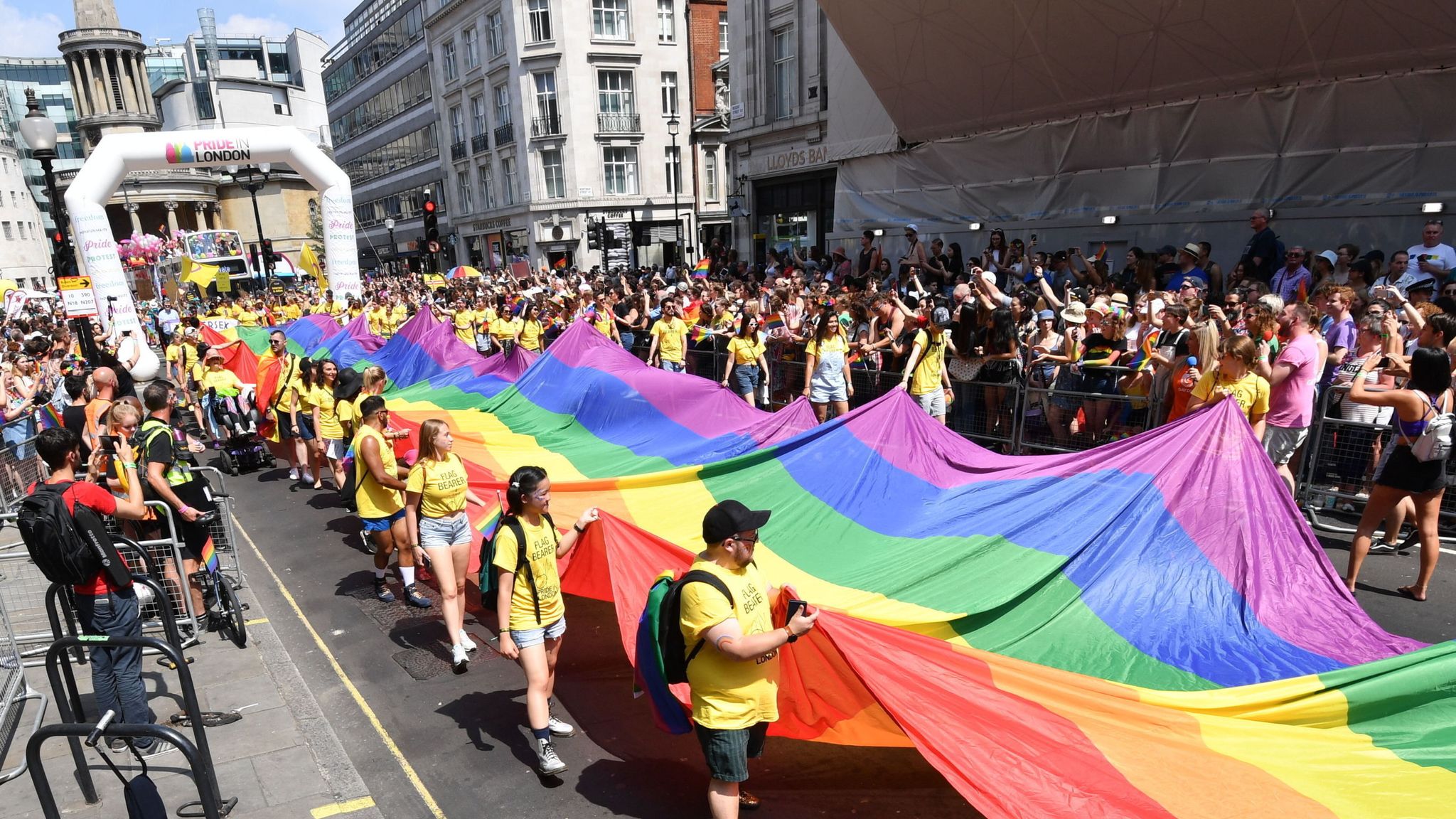 London Pride More than a million turn out to 'most diverse' parade