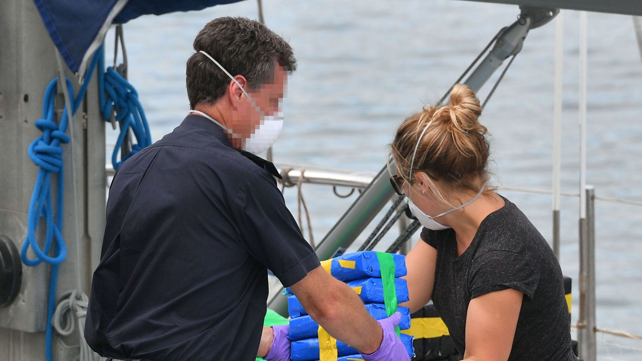 Two 'drug smugglers' arrested as yacht seized off Cornwall coast UK