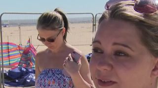 Eyewitness Zoe Dye speaks to Sky News