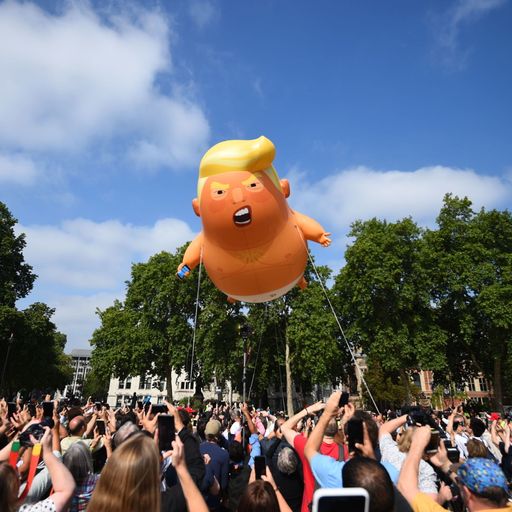 Why I started blimp campaign against 'tyrant' Trump