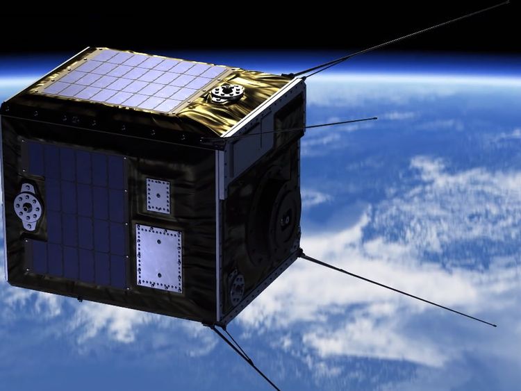 two satellites will launch the shooting stars. pic: ale