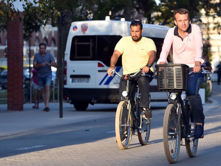 Resultado de imagem para alexandre benalla macron