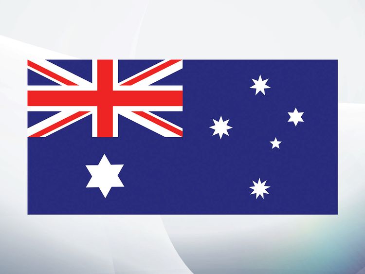   Winston Peters claims that Australia stole the New Zealand flag design with this banner 