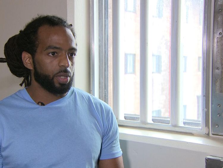 Dion Lee is a mentor, offering fellow inmates support