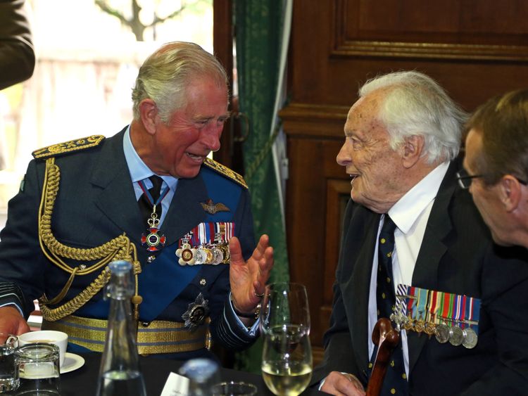 Youngest Battle of Britain spitfire pilot Geoffrey Wellum dies