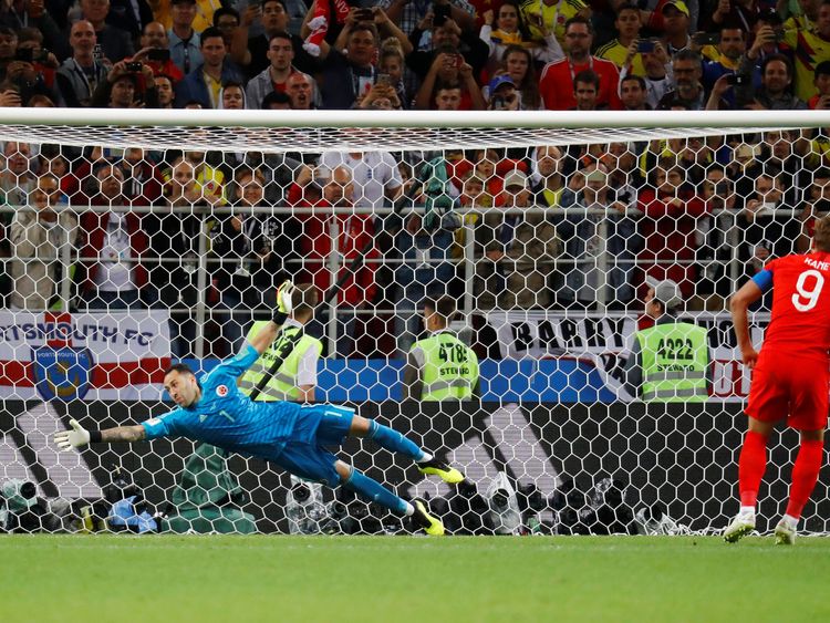 World Cup: England win 4-3 on penalties to make quarter-final