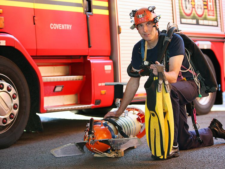 Richard Stanton. Pic: West Midlands Fire Service