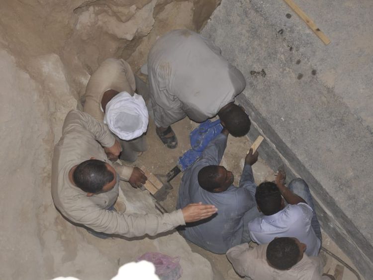 Mystery 30-ton Sarcophagus In Egypt Found To Contain Three Mummies