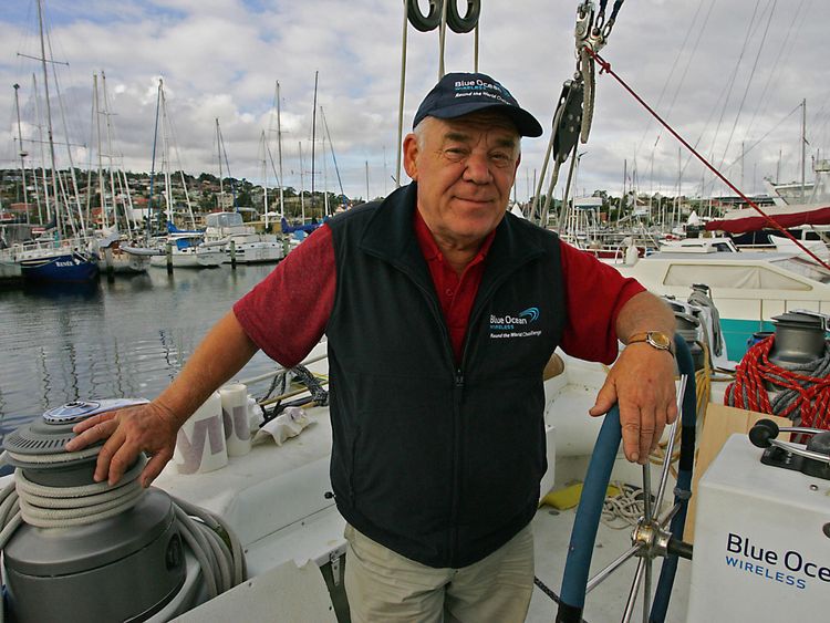 Veteran British yachtsman Tony Bullimore 