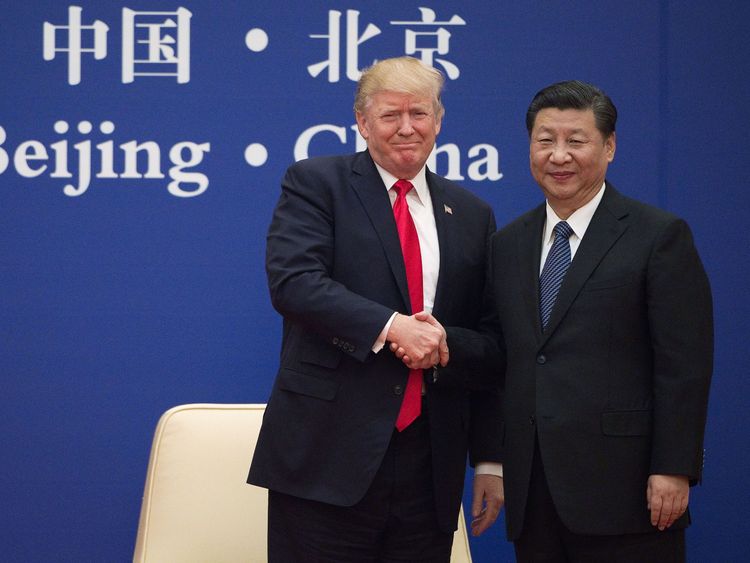 Donald Trump and Xi Jinping have appeared to have a warm relationship in the past