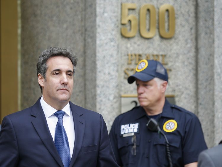 Michael Cohen was once President Donald Trump's personal lawyer and confidante