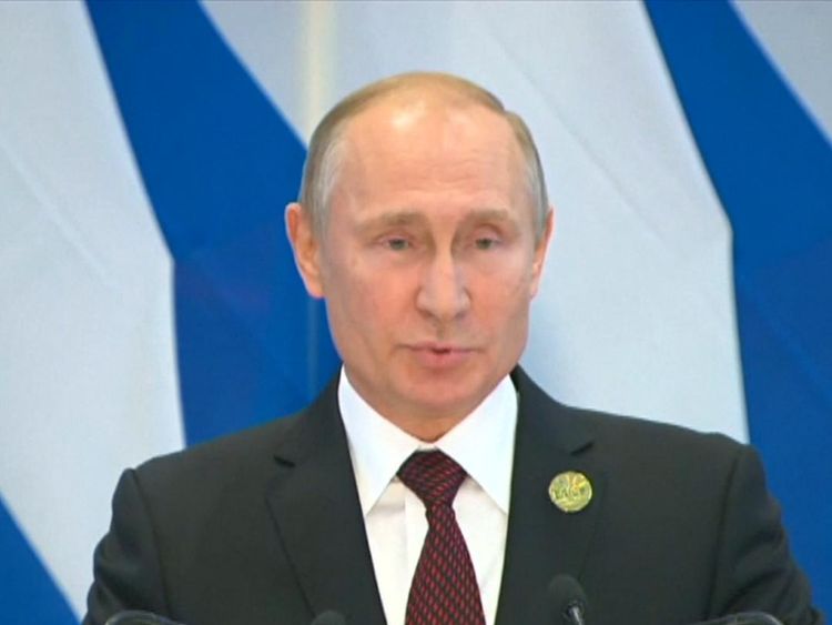 Vladimir Putin praises Donald Trump for keeping promises to voters