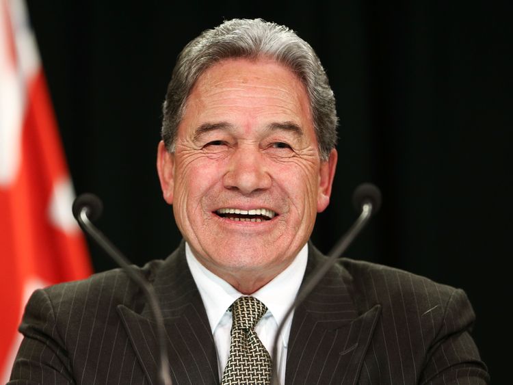   Winston Peters is Interim Prime Minister while Jacinda Ardern is on maternity leave. 