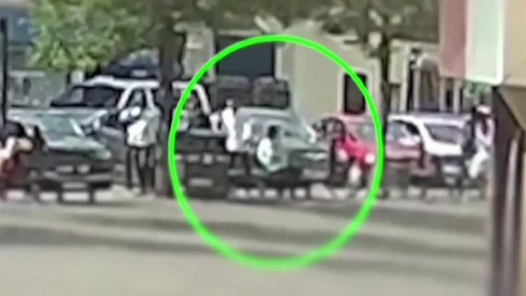 Moment of acid attack on Joanne Rand caught on CCTV | News UK Video ...