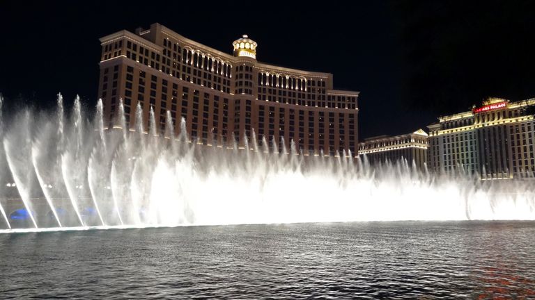 The Bellagio hotel in Las Vegas