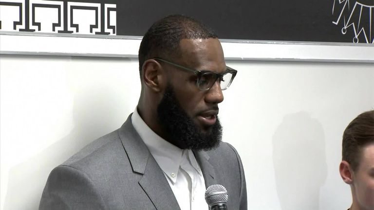 LeBron James Opens I Promise School In Hometown Of Akron, Ohio LeBron James Opens I Promise School In Hometown Of Akron, Ohio