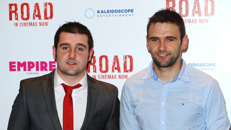 Michael Dunlop and William Dunlop attends a gala screening of &#39;Road&#39; at Empire Leicester Square on June 11, 2014 in London, England. (Photo by Anthony Harvey/Getty Images)