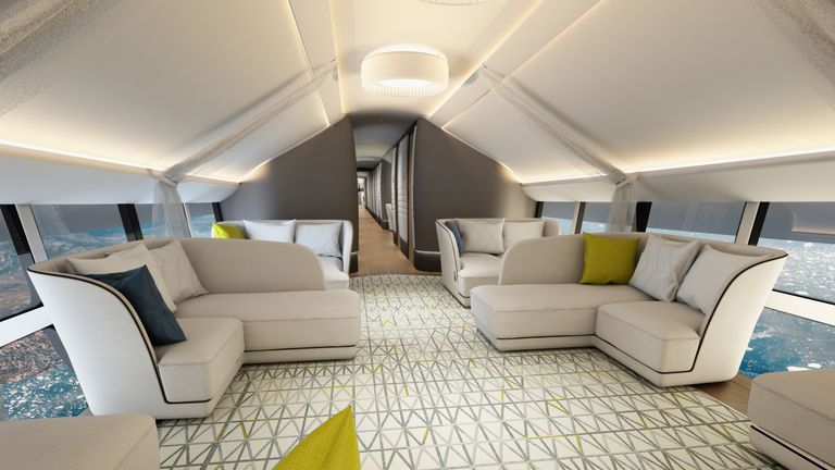 A luxury lounge area on the Airlander 10. Design Q/Airlander/Cover Images
