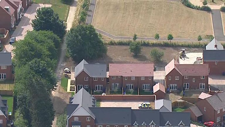 Two people in critical condition after being &#39;exposed to unknown substance&#39; in Wiltshire