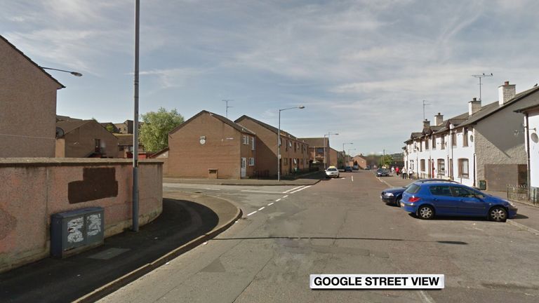 Petrol bombs were thrown at houses along Lecky Road, Belfast