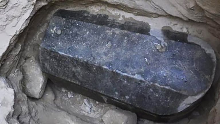 The sarcophagus Pic: Egyptian ministry of antiquities