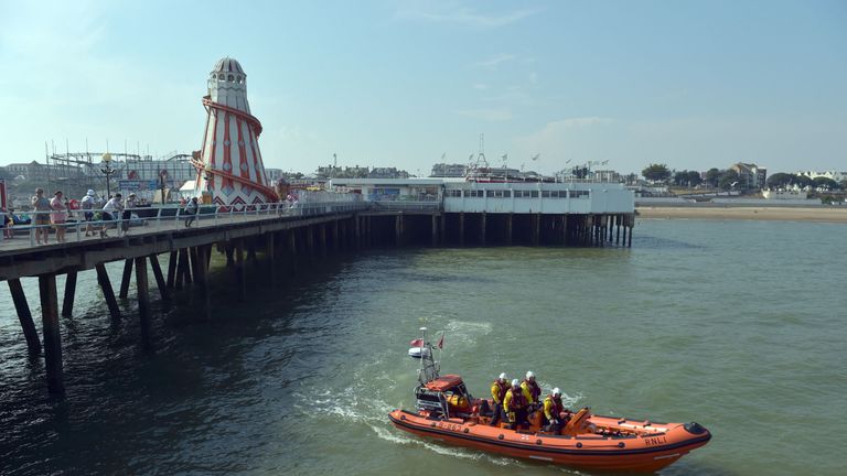 A search near Clacton Pier for a teenage boy has ended after a body was found