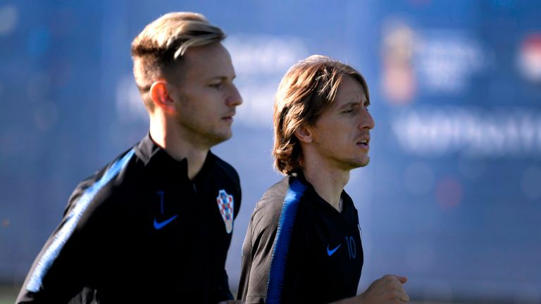 Ivan Rakitic and Luka Modric will provide a tough test for England on Wednesday