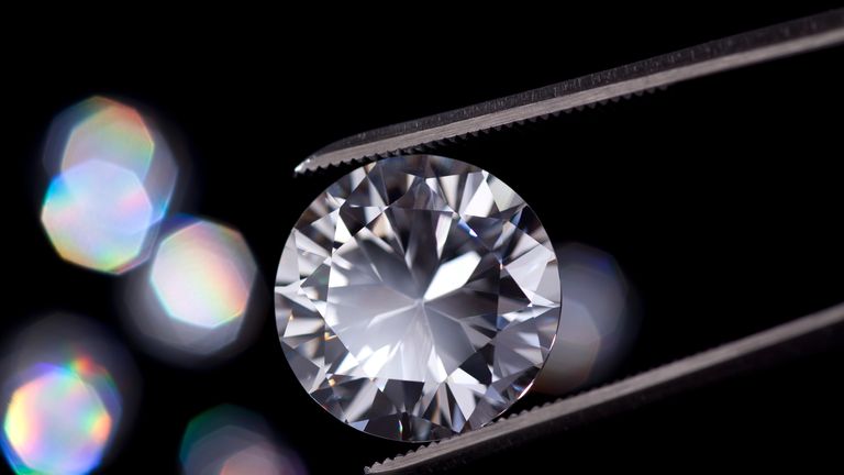 Scientists have discovered 'a quadrillion tons' of diamond. File pic
