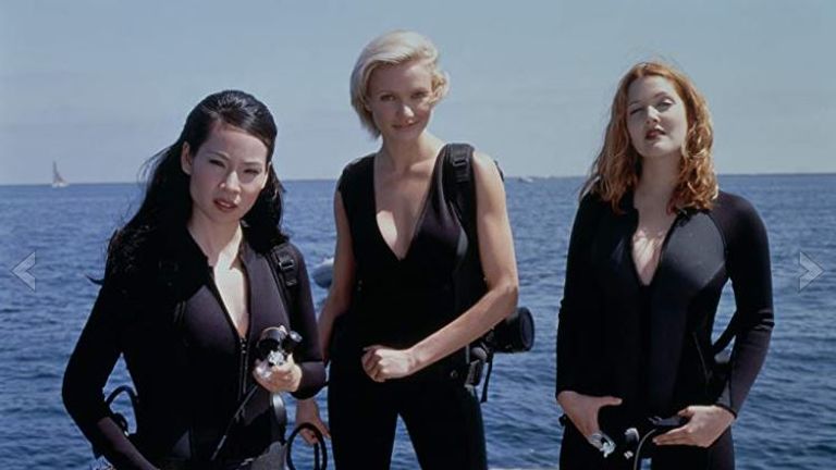 Drew Barrymore, Cameron Diaz and Lucy Liu in 200 film Charlie&#39;s Angels