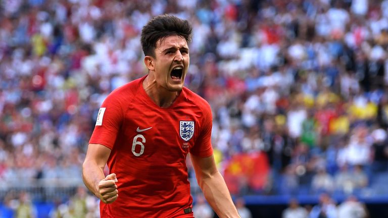 A Harry Maguire header gave England the lead 30 minutes in