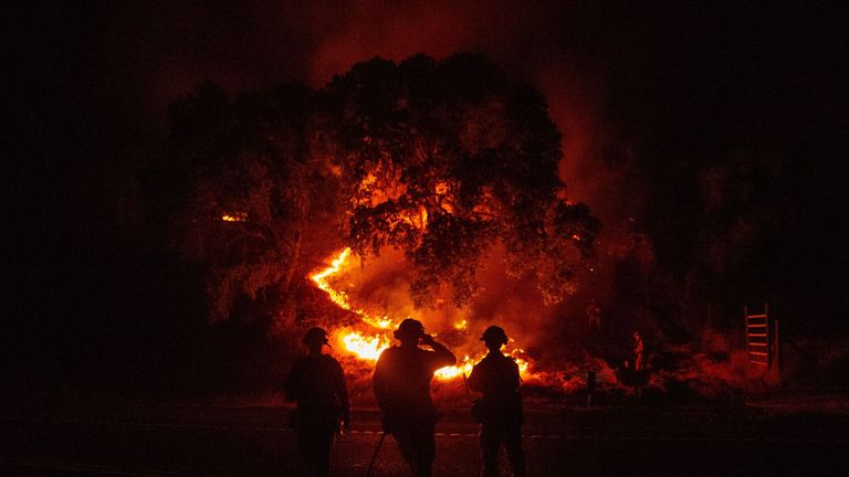 The wildfire is the seventh most destructive in California's history