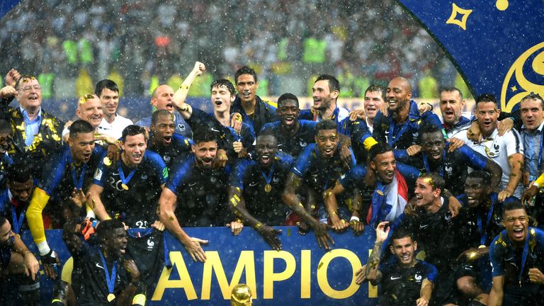 France win World Cup with 4-2 victory against Croatia ...