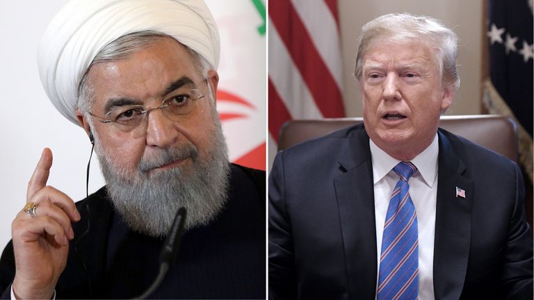 Iran&#39;s President Hassan Rouhani has issued a warning to Donald Trump