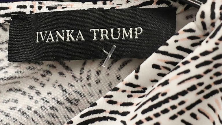 Ivanka Trump-branded clothing at a Marshalls department store in New York