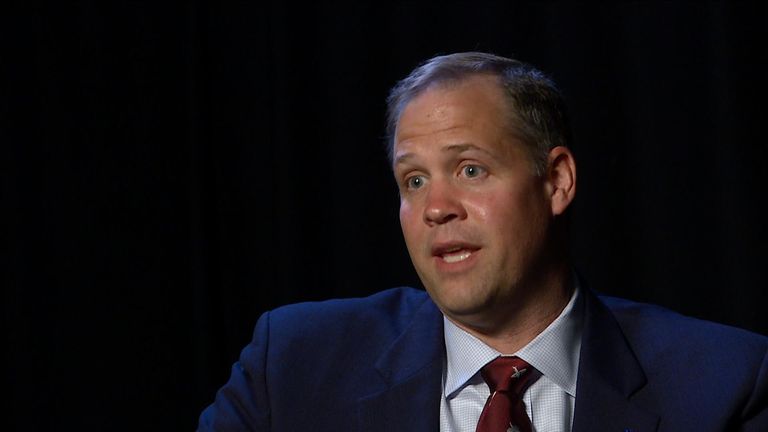 Jim Bridenstine said NASA was &#39;thrilled&#39; at the idea of launching rockets in the UK