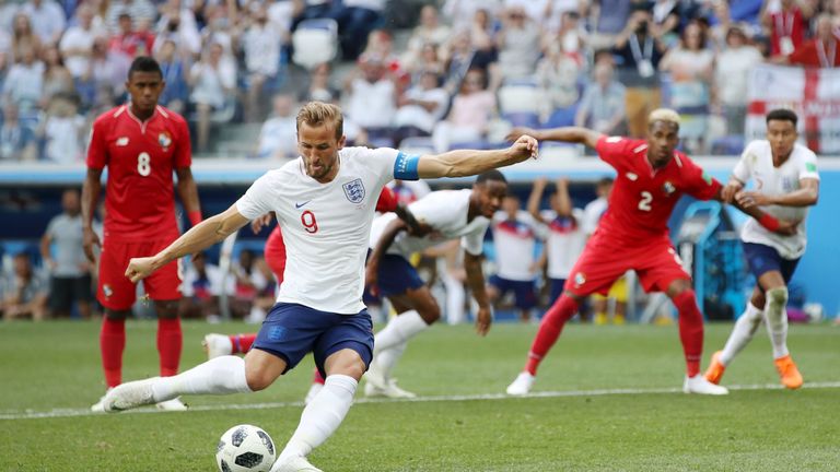  during the 2018 FIFA World Cup Russia group G match between England and Panama at Nizhny Novgorod Stadium on June 24, 2018 in Nizhny Novgorod, Russia.