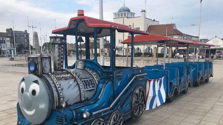 thomas steam train