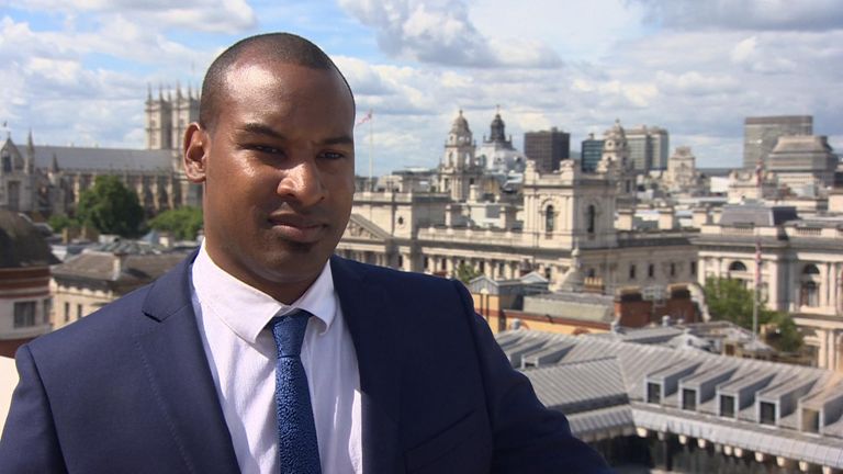 PC Wayne Marques of the British Transport Police