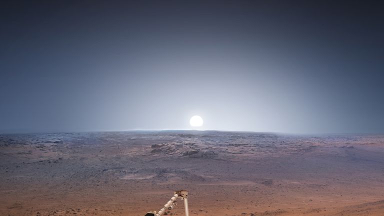 The InSight lander is due to land on Mars in November. Pic: NASA