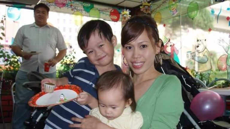 Christine Tan was married and had children