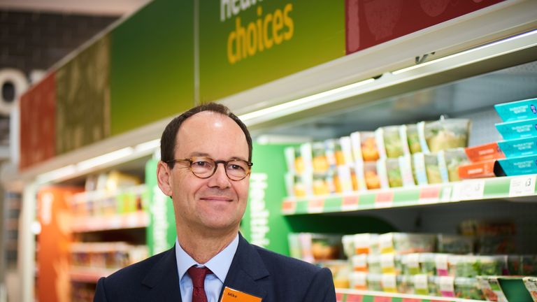 Mike Coupe is the chief executive of Sainsbury&#39;s