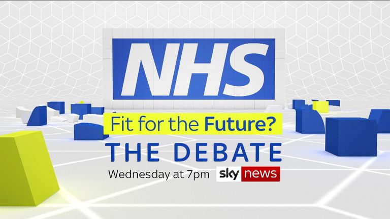 Show promo slate for NHS70 debate 
