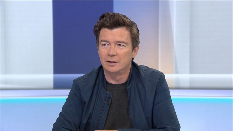  80&#39;s singer Rick Astley talks about his new album &#39;Beautiful Life&#39; explains the practice of &#39;Rick-rolling&#39; online