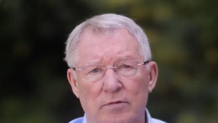 Sir Alex Ferguson thanks his hospitals and his well-wishers while recovering from a brain haemorrhage