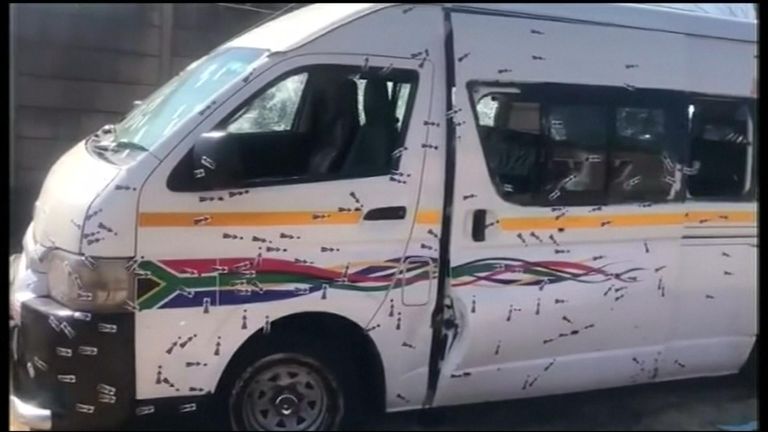 Police say there has been a lot of taxi violence in the area